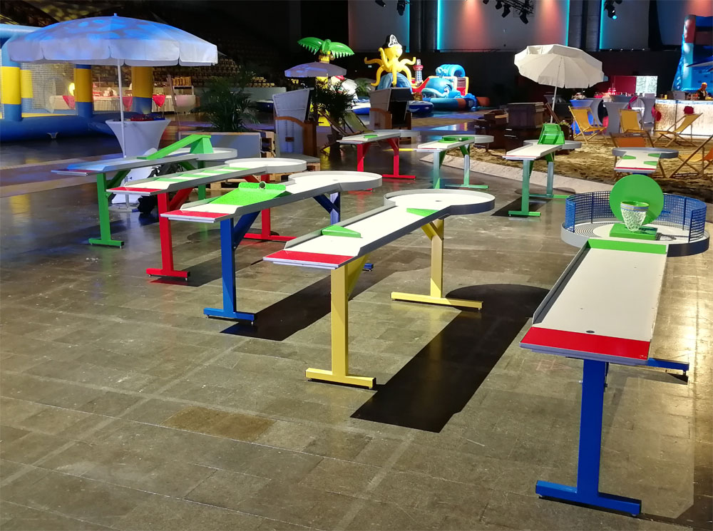 Mobiles Tischminigolf | Pit-Pat